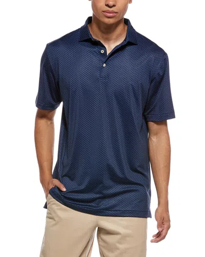 Peter Millar Polo Shirt In Blue