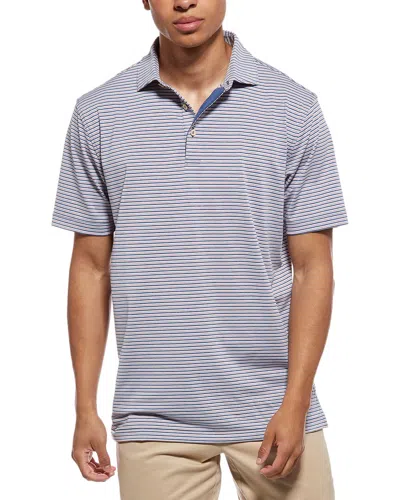 Peter Millar Polo Shirt In Blue