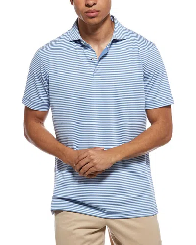 Peter Millar Polo Shirt In Blue
