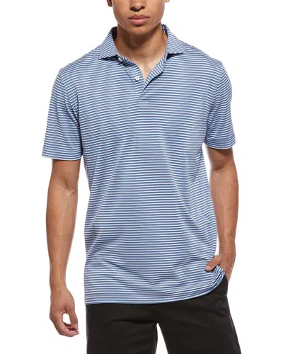 Peter Millar Polo Shirt In Blue