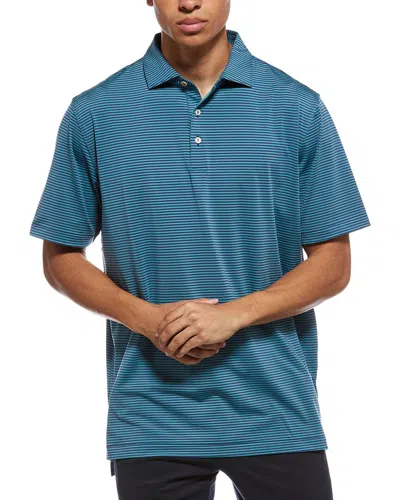 Peter Millar Polo Shirt In Blue