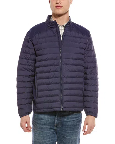 Peter Millar Puffer Jacket In Blue