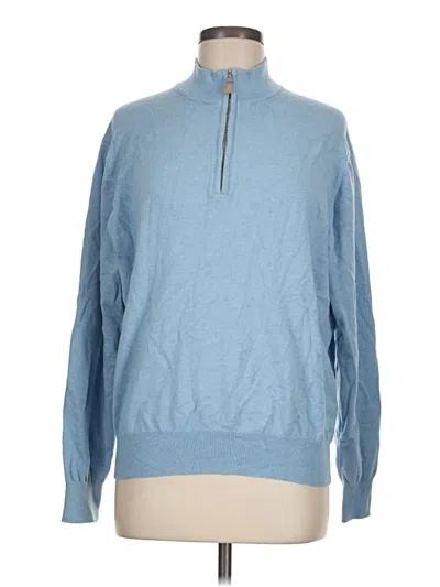 Pre-owned Peter Millar Pullover Sweater In Blue