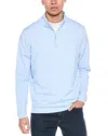 Peter Millar Quarter Zip Knitwear In Blue