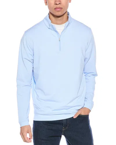 Peter Millar Quarter Zip Knitwear In Blue