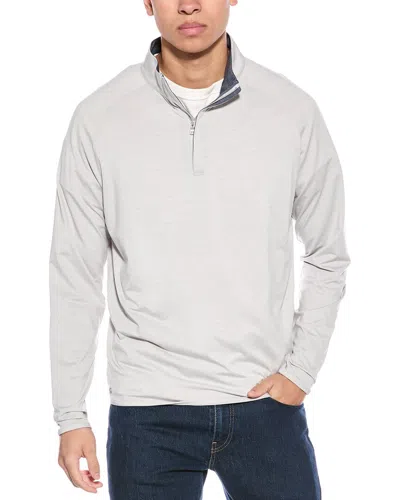 Peter Millar Quarter Zip Knitwear In Gray