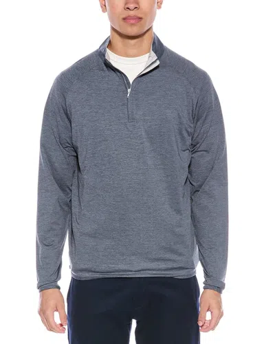 Peter Millar Quarter Zip Knitwear In Grey