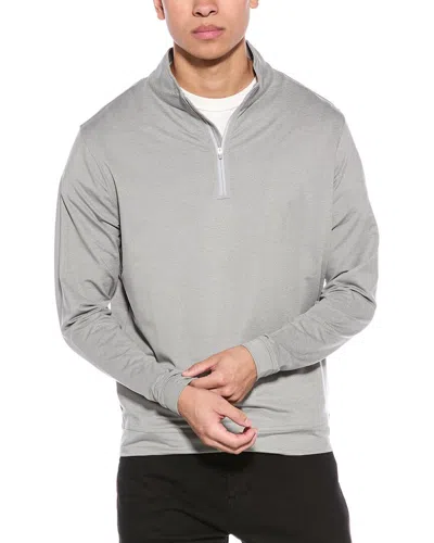 Peter Millar Quarter Zip Knitwear In Grey