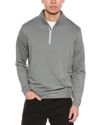Peter Millar Quarter Zip Knitwear In Grey