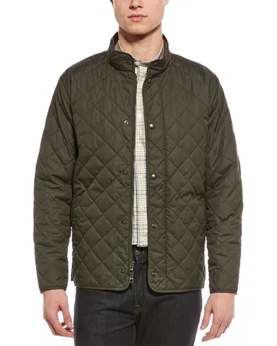 Peter Millar Quilted Jacket In Green
