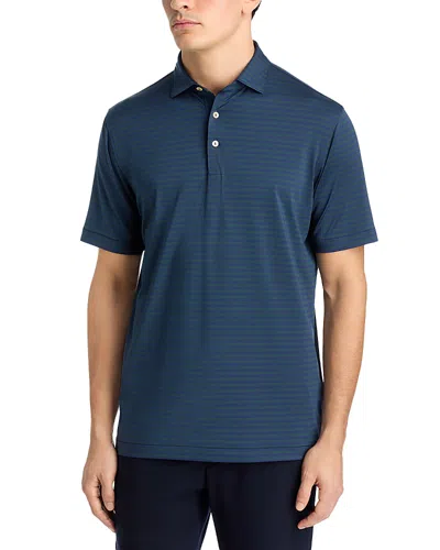 Peter Millar Rawlins Performance Jersey Polo In Blue