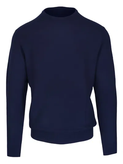 Peter Millar Round-neck Sweater In Blue