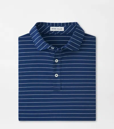 Peter Millar Rover Stripe Crown Comfort Cotton Polo