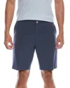 Peter Millar Salem Classic Fit 9 Inch Performance Shorts In Blue