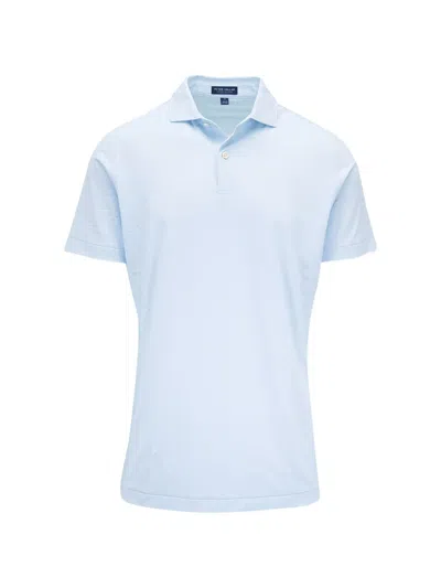 Peter Millar Short-sleeves Polo Shirt In Blue