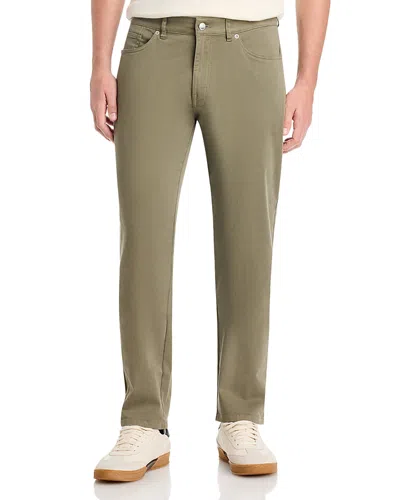 Peter Millar Signature Sateen 5-pocket Pants In Green
