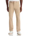 Peter Millar Signature Sateen Flat Front Trousers In Neutral