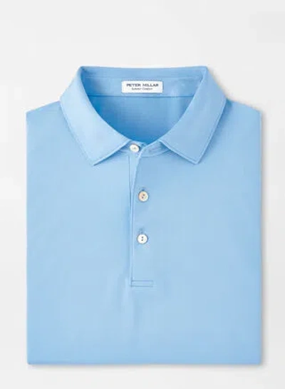 Solid Performance Jersey Polo In Cottage Blue from Peter Millar