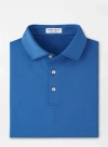 Peter Millar Solid Performance Jersey Polo In Sailor Blue