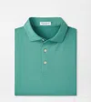 Peter Millar Solid Performance Jersey Polo Snow Pea