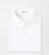 Peter Millar Solid Performance Jersey Polo White