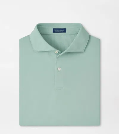 Peter Millar Soul Performance Mesh Polo In Blue