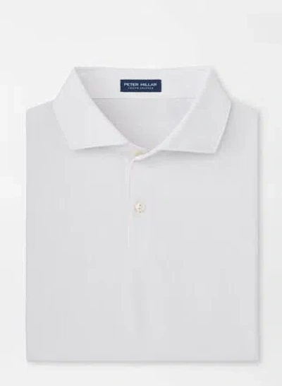 Peter Millar Soul Performance Mesh Polo In White
