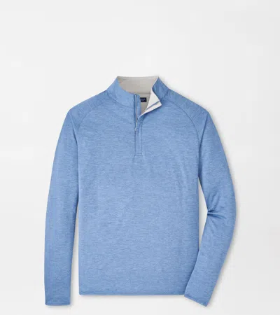 Peter Millar Stealth Performance Quarter In Gray