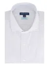 Peter Millar Striped-pattern Buttoned Shirt In Gray