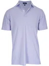 Peter Millar Gestreiftes Poloshirt In Blau