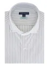 Peter Millar Striped Shirt In Gray