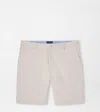 Peter Millar Surge Performance Short Oatmeal In Brown