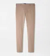 Peter Millar Surge Performance Trouser Biscotti In Brown