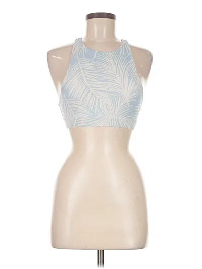 Pre-owned Peter Millar Tank Top Blue Halter Neckline Tops