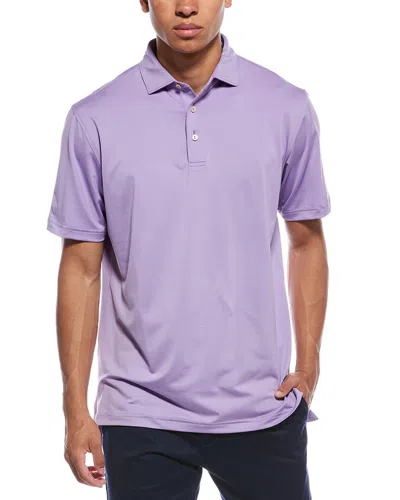 Peter Millar The Players Polo Shirt In Purple