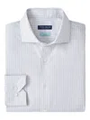 Peter Millar Torino Checked Long-sleeve Shirt In Gray