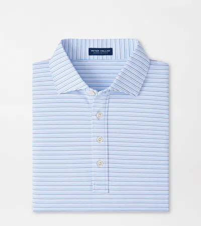 Peter Millar Triad Performance Jersey Polo In White