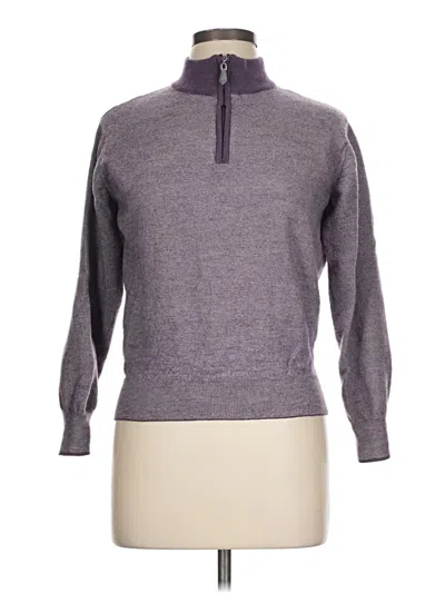 Pre-owned Peter Millar Turtleneck Sweater In Purple