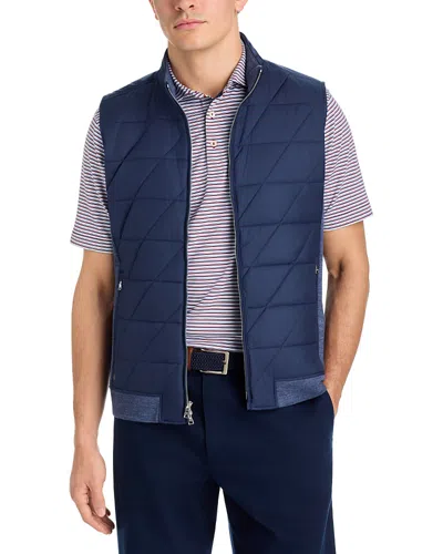 Peter Millar Walker Hybrid Vest In Blue