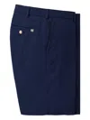 Peter Millar Welt-pockets Shorts In Blue