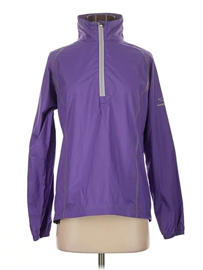 Pre-owned Peter Millar Windbreaker Jacket In Purple