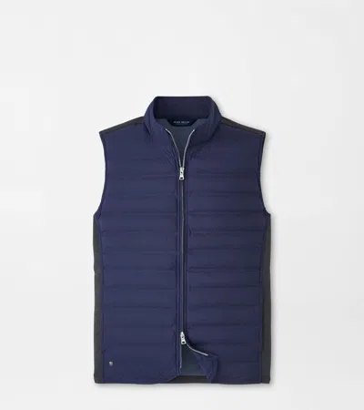 Peter Millar Winsome Hybrid Gilet In Blue