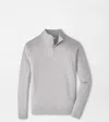 Peter Millar Zip Gale Grey In Gray