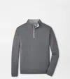 Peter Millar Zip Iron In Gray