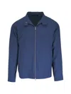Peter Millar Zip Jacket In Blue