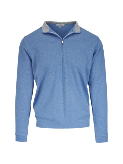 Peter Millar Pullover Mit Reissverschluss In Blue