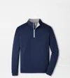 Peter Millar Zip Navy In Blue