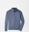 Peter Millar Zip Navy In Blue