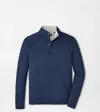 Peter Millar Zip Navy In Blue