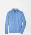 Peter Millar Zip Pullover Bluebird